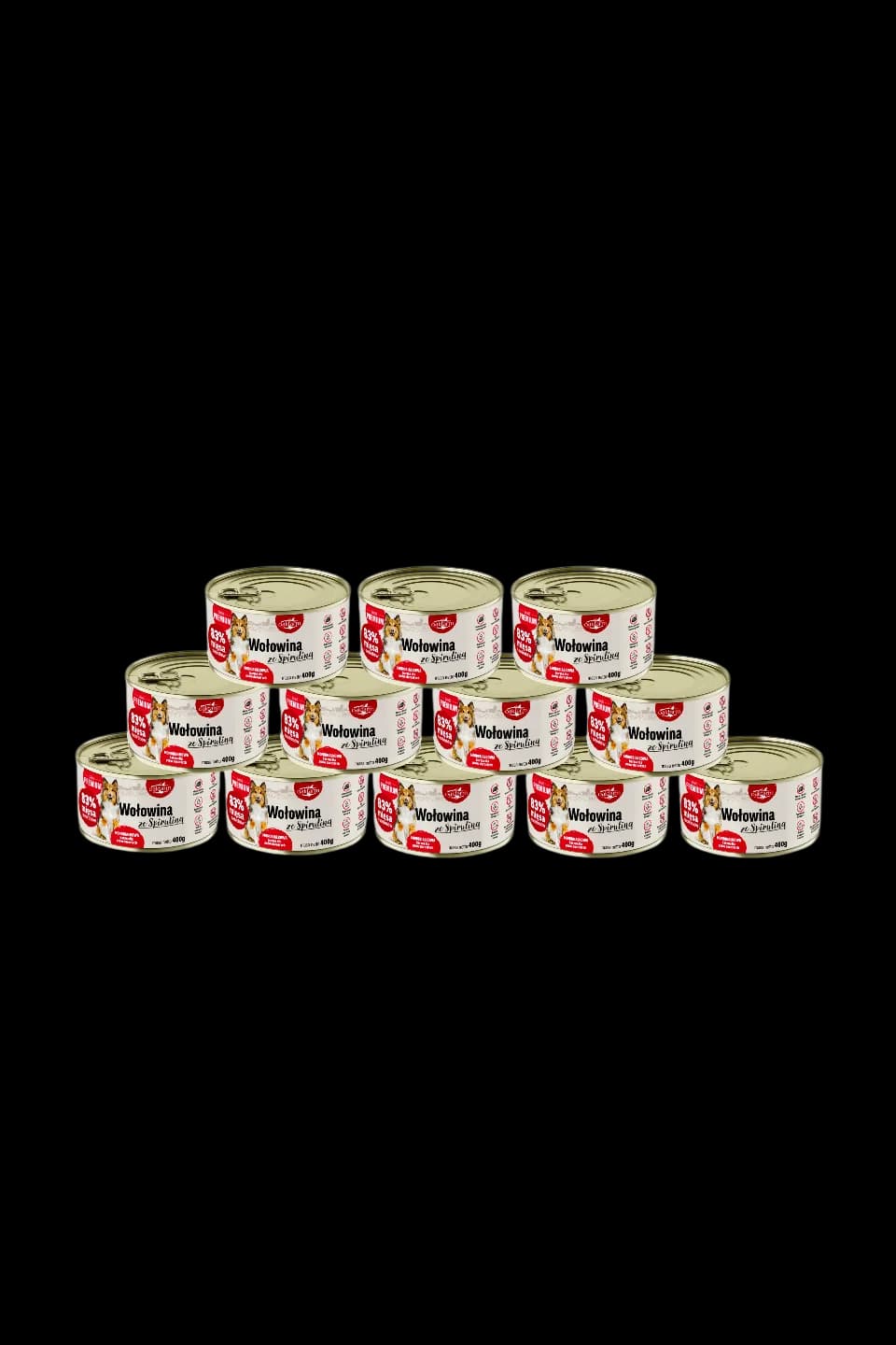 ZESTAWY - Wołowina ze spiruliną 12 x 400g - zdjęcie 1