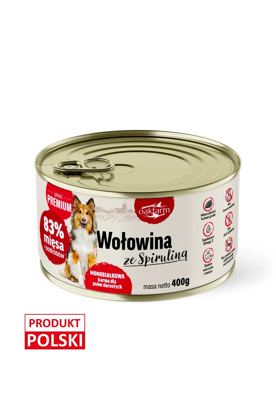 ZESTAWY - Wołowina ze spiruliną 6 x 400g - zdjęcie 2