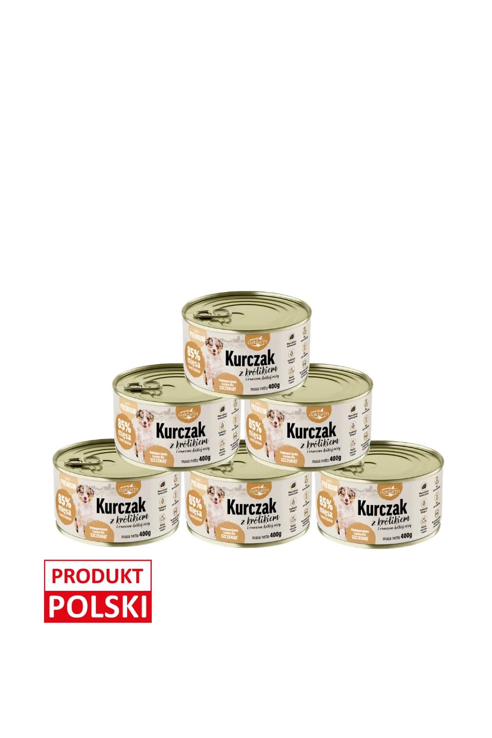 Kurczak z królikiem i owocem dzikiej róży
